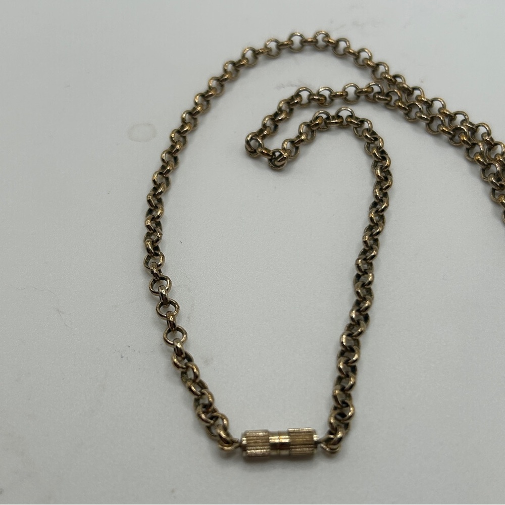 SOLD❤️ FENDI F is Fendi Gold Logo Necklace w/ Dust Bag - Picture 11 of 15